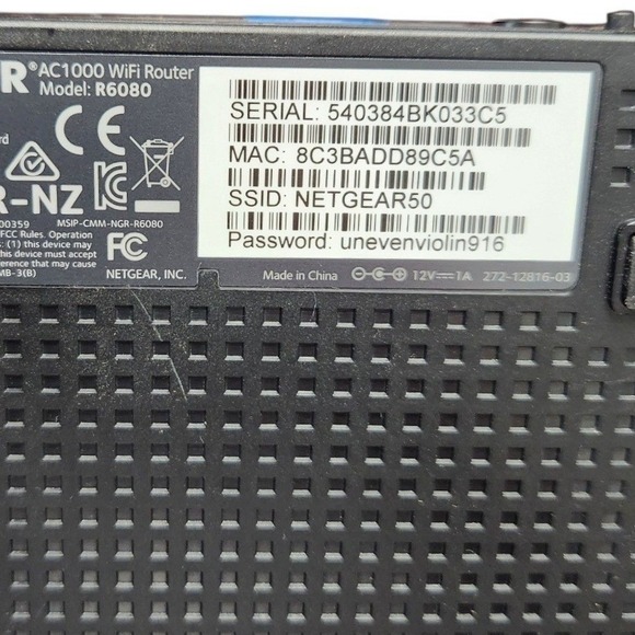 Netgear‎ Modem CM400 Nighthawk AC1750 Router Power Cords Included Not Tested - Picture 9 of 9
